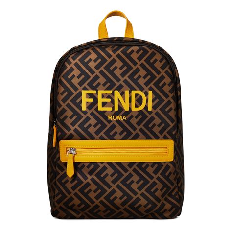 fendi man bag flannels|fendi flannel backpack.